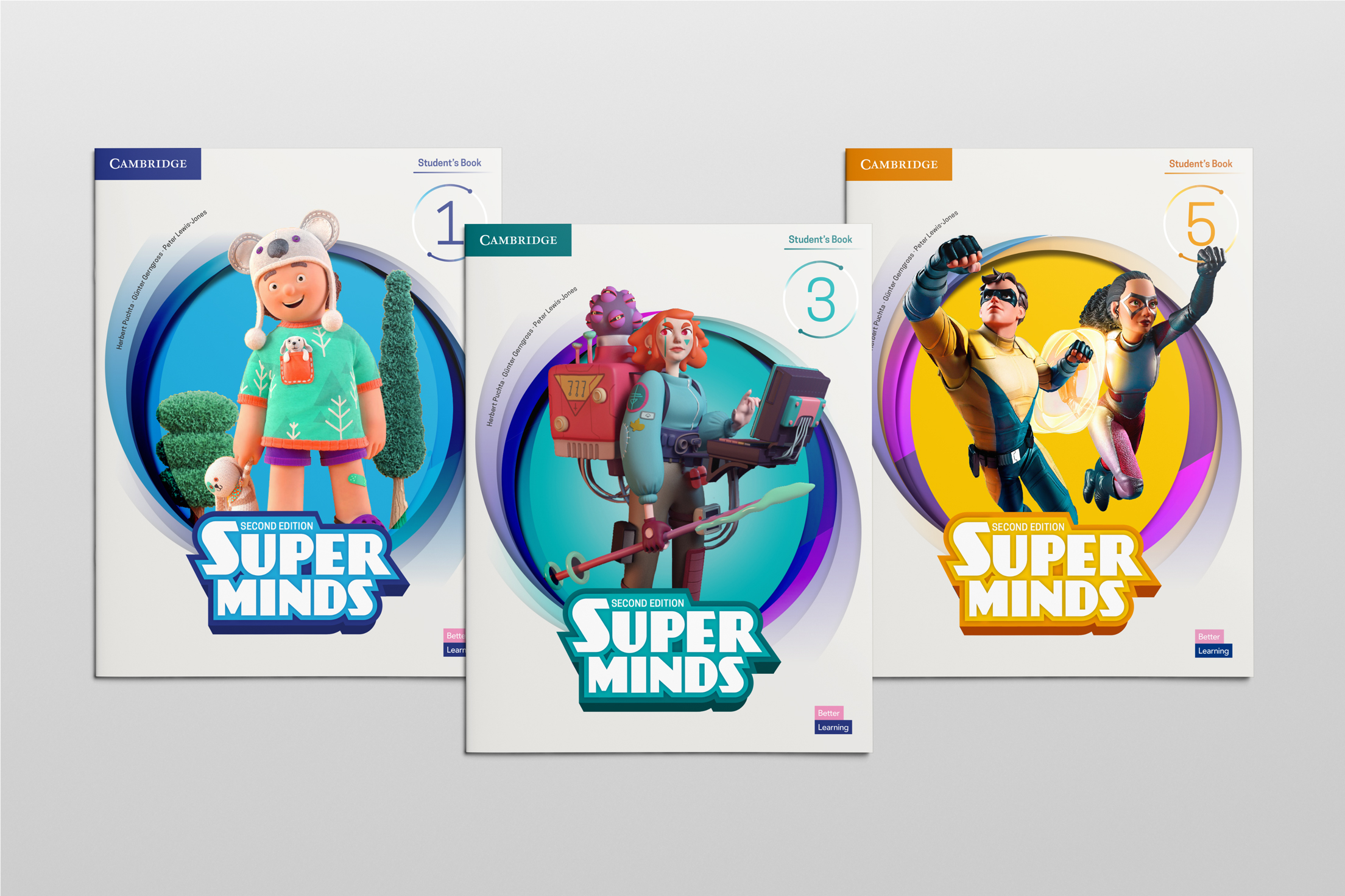 Diseño proyecto editorial SuperMinds - wearebold.es