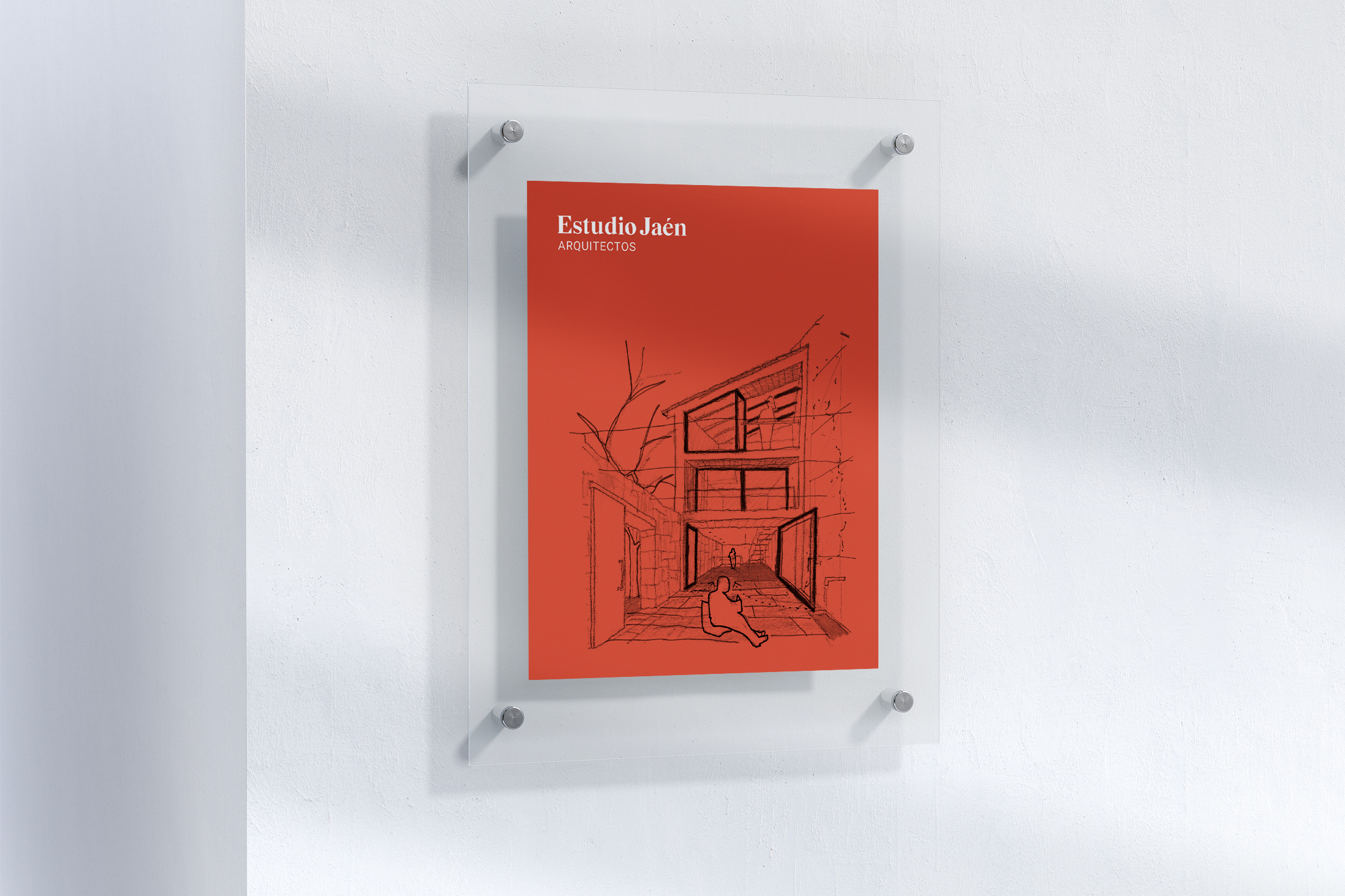 Diseño de carteles para el estudio de arquitectura Jaén Arquitectos